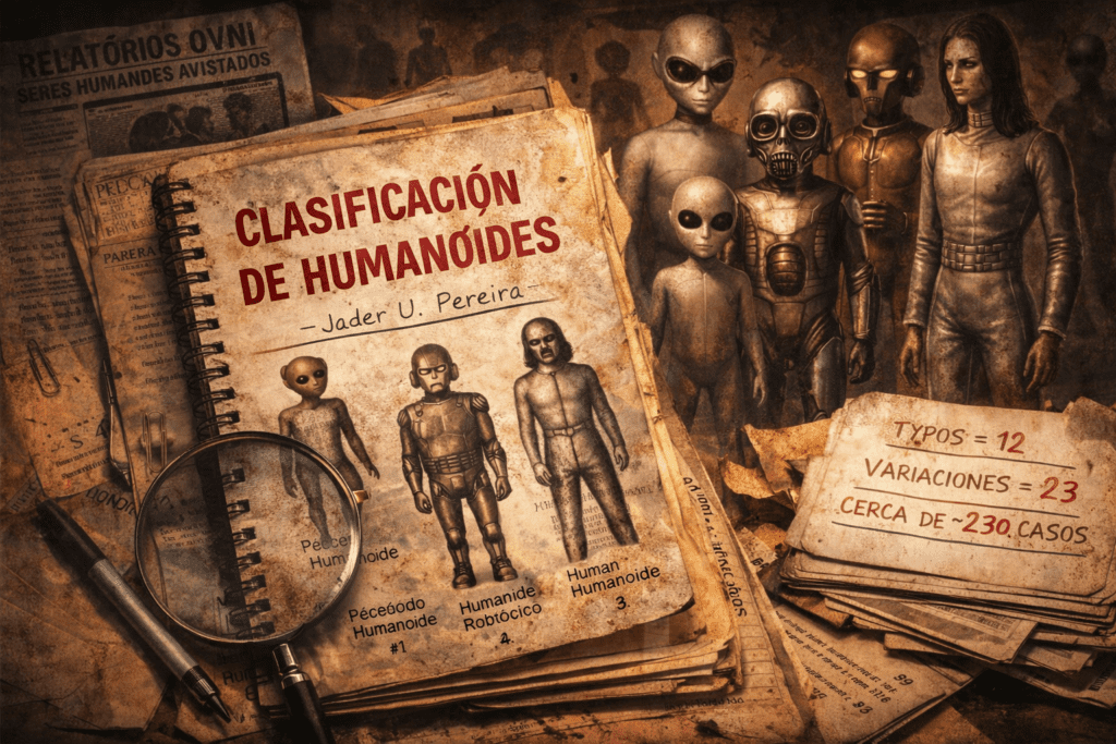 La clasificación de humanoides de Jader Pereira