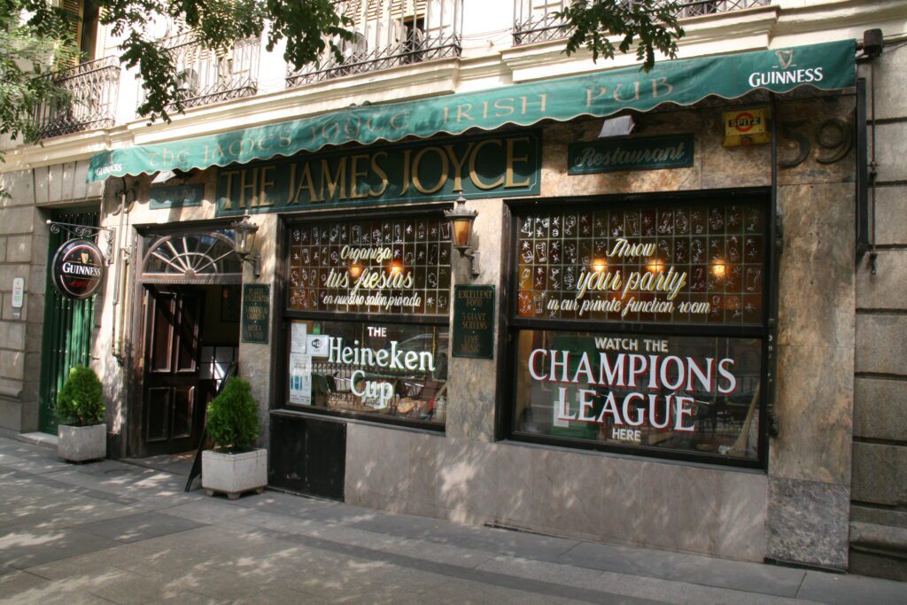 Lugar donde se encontraba el antiguo café Lyon